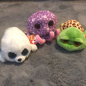Sea Animal Beanie Boo Lot